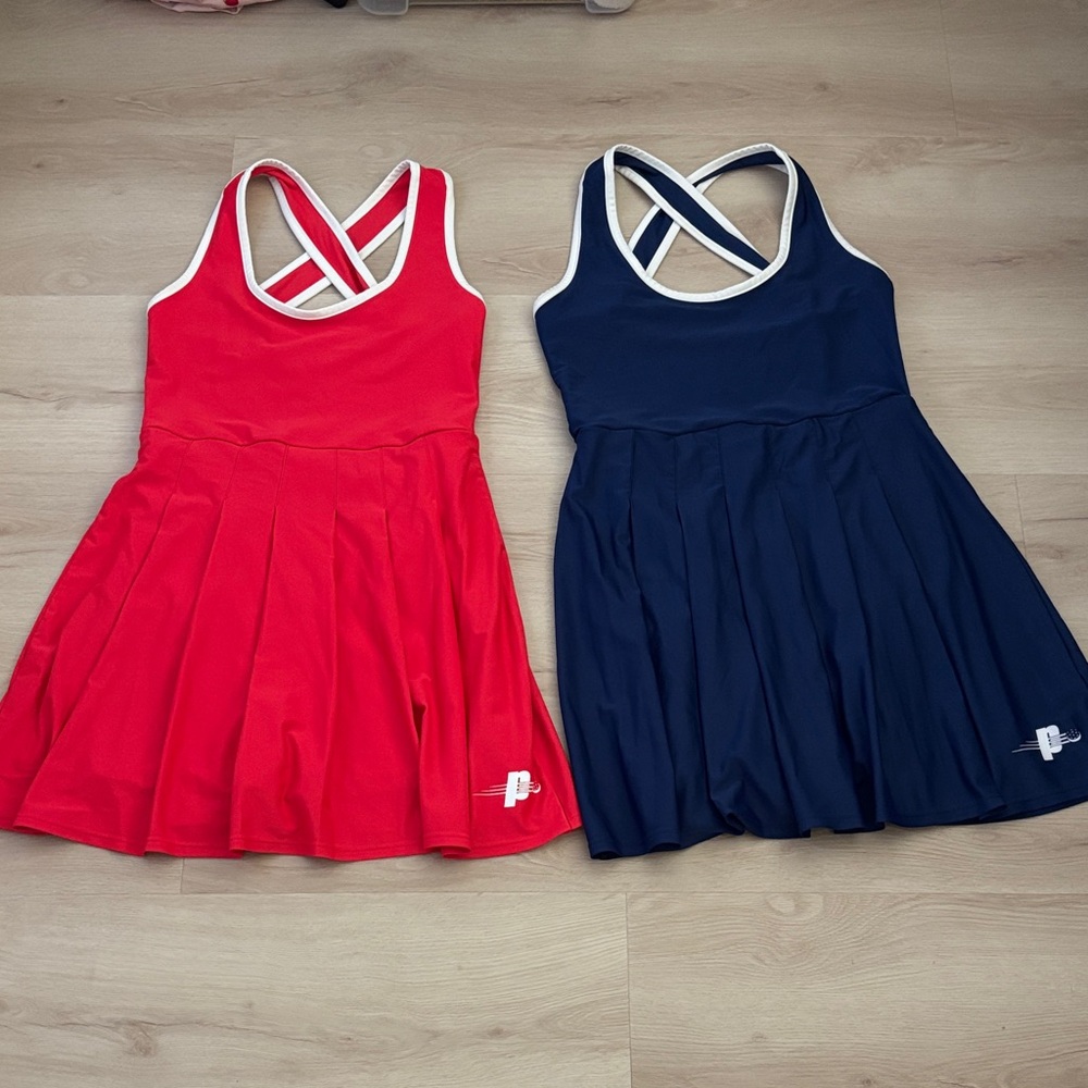 Prince Pickleball cross back dress Small set of two dresses sporty tennis Target